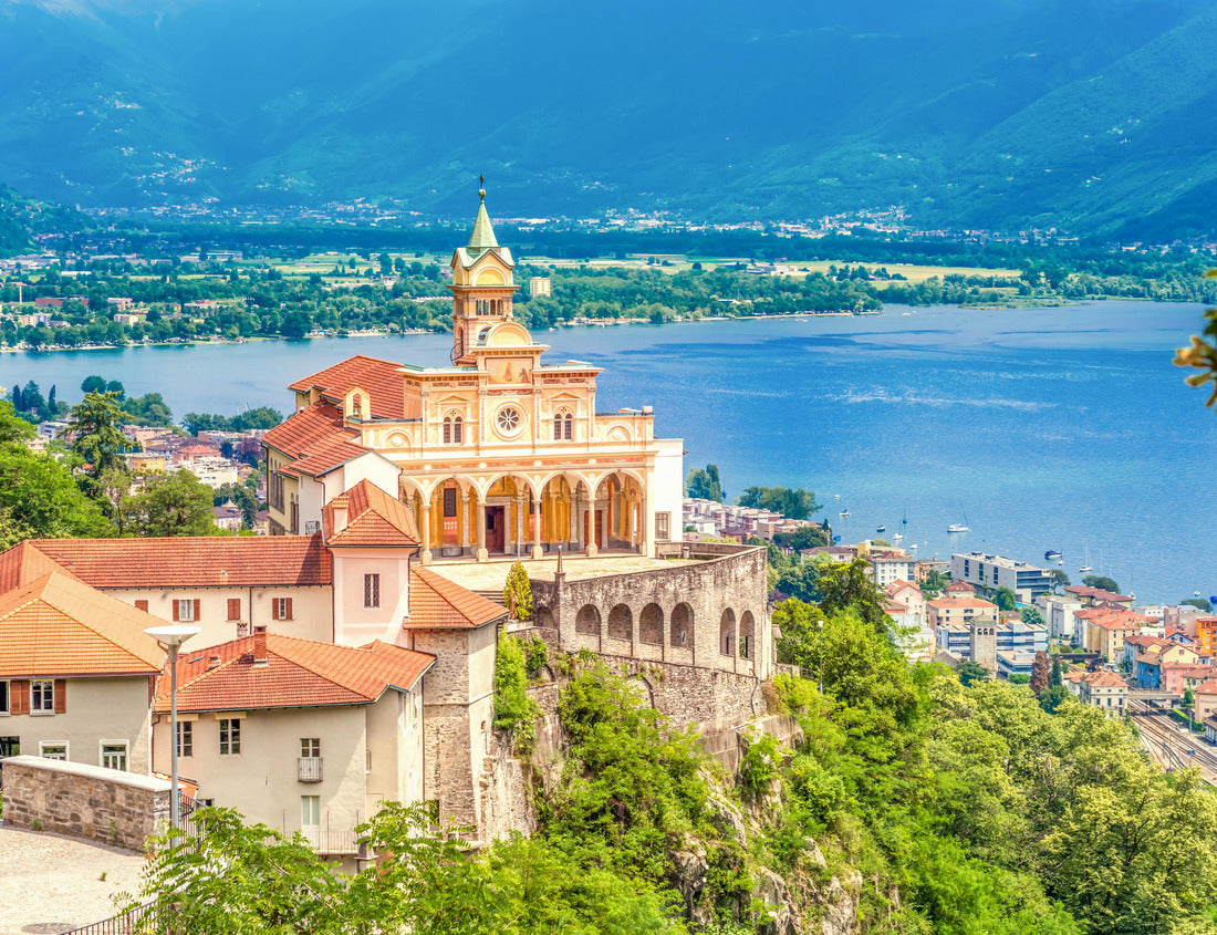 Noah Jigsaw Puzzle Lake Maggiore, Madonna del Sasso 1000 pieces