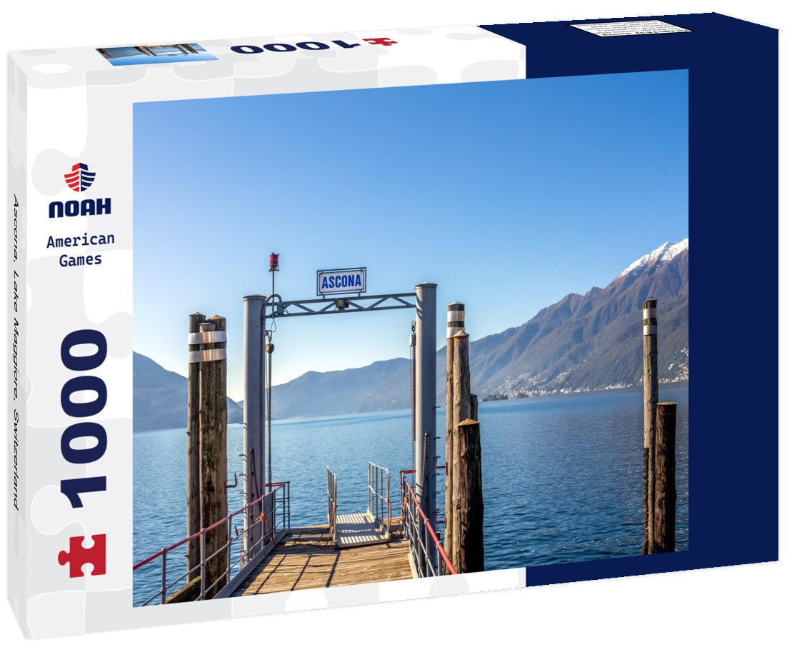 Noah Jigsaw Puzzle Ascona, Lake Maggiore, Switzerland 1000 pieces