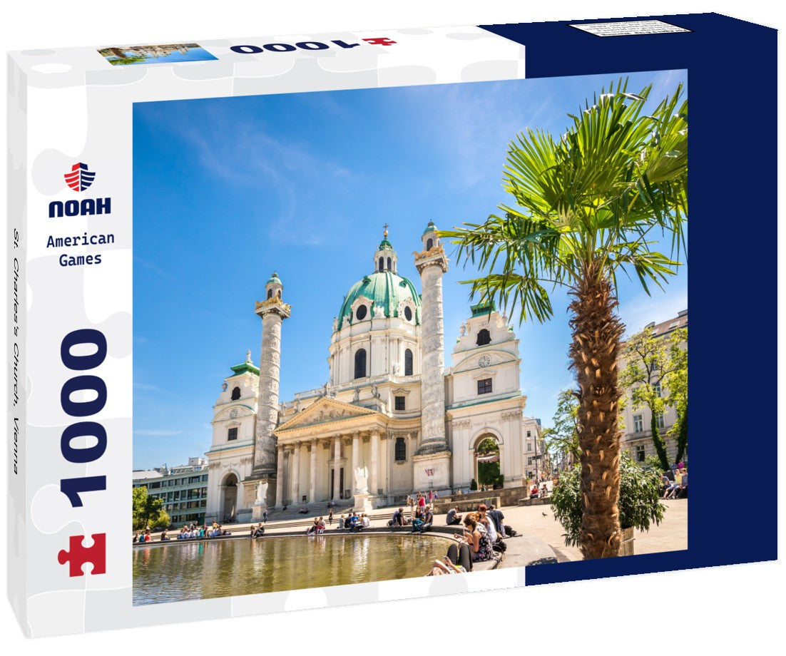 Noah Jigsaw Puzzle St. Charles's Church, Vienna 1000 pieces