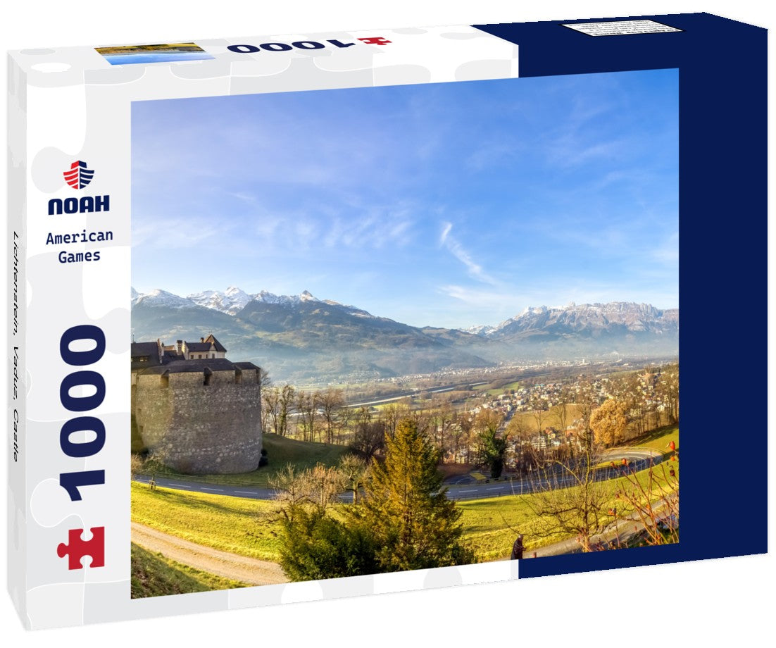 Noah Jigsaw Puzzle Lichtenstein, Vaduz, Castle 1000 pieces
