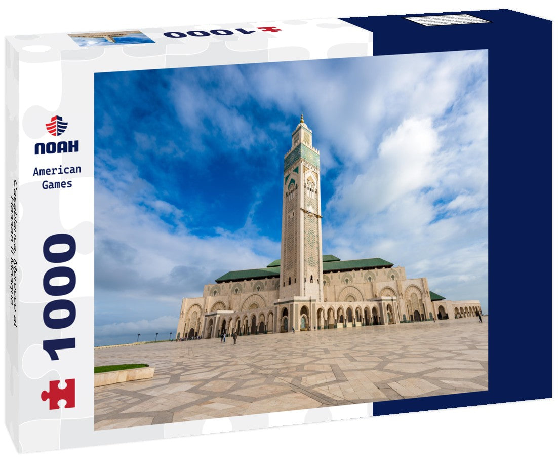 Noah Jigsaw Puzzle Casablanca, Morocco at Hassan II Mosque 1000 pieces