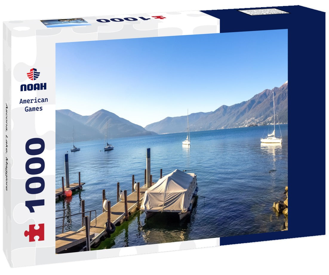 Noah Jigsaw Puzzle Ascona, Lake, Maggiore 1000 pieces