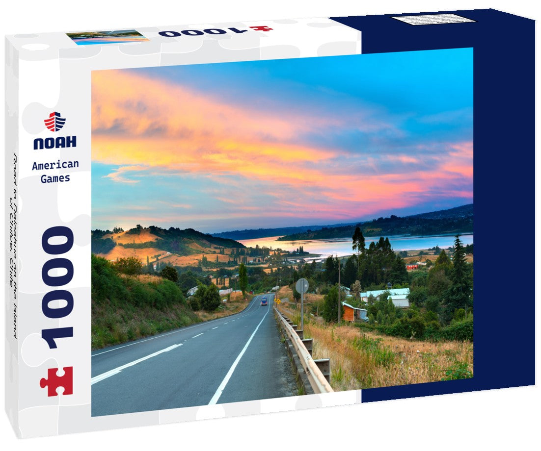 Noah Jigsaw Puzzle Road to Dalcahue on the island of Chiloe, Chile 1000 pieces