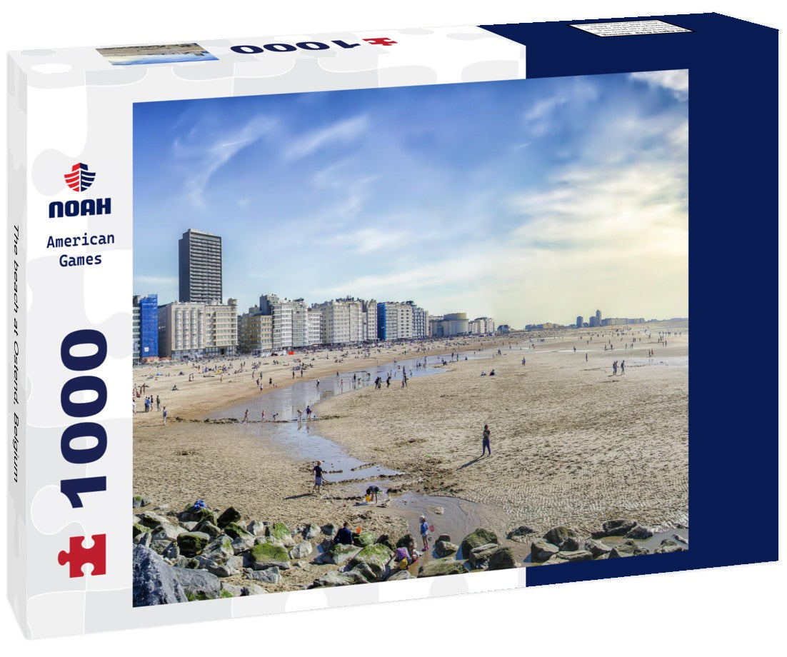 Noah Jigsaw Puzzle The beach at Ostend, Belgium 1000 pieces