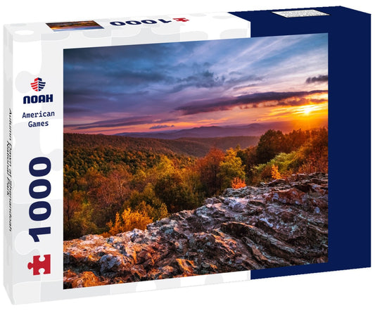 Noah Jigsaw Puzzle Autumn Dawn at Shenandoah National Park 1000 pieces