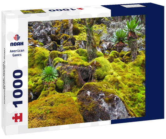 Noah Jigsaw Puzzle Hiking in Ruwenzori Mountains, Uganda, Africa 1000 pieces