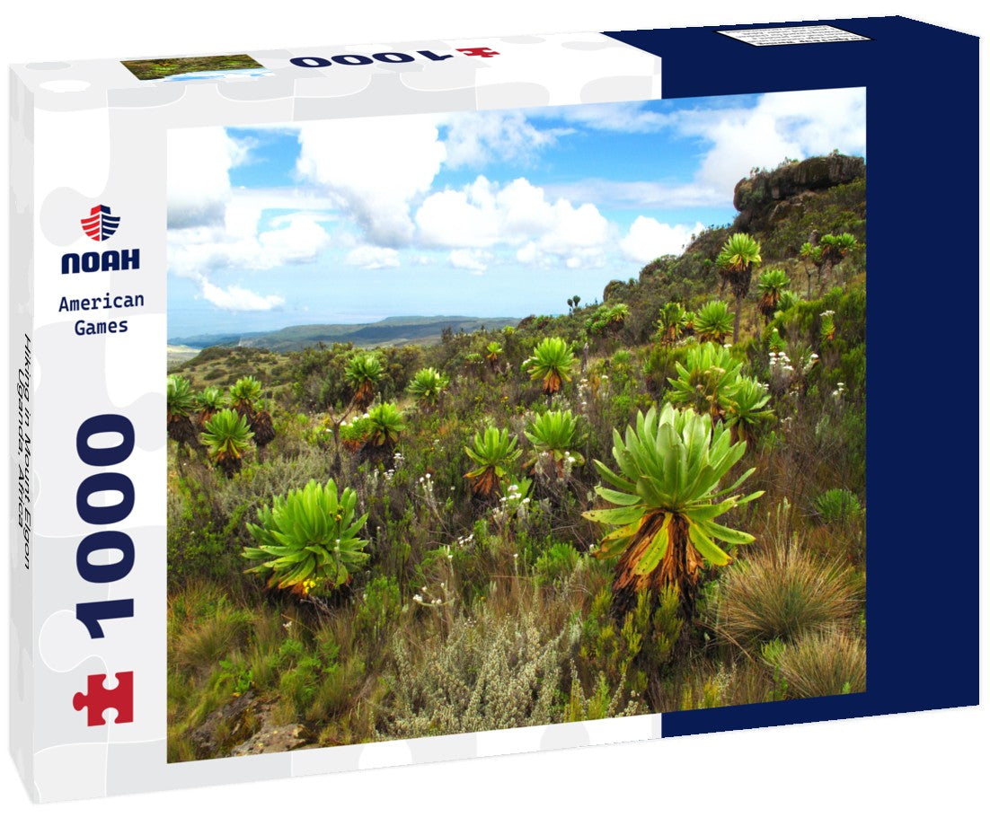 Noah Jigsaw Puzzle Hiking in Mount Elgon, Uganda, Africa 1000 pieces