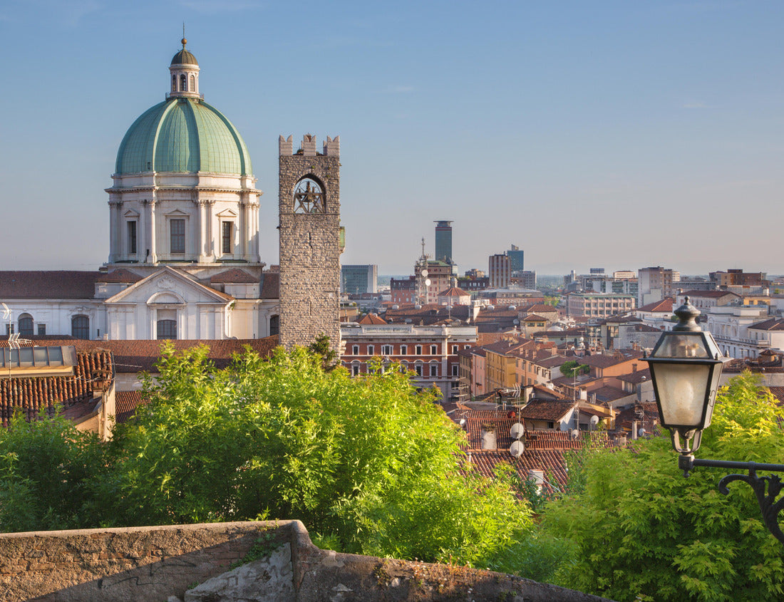 Noah Jigsaw Puzzle Brescia - Duomo Cupola over the city in evening light 1000 pieces