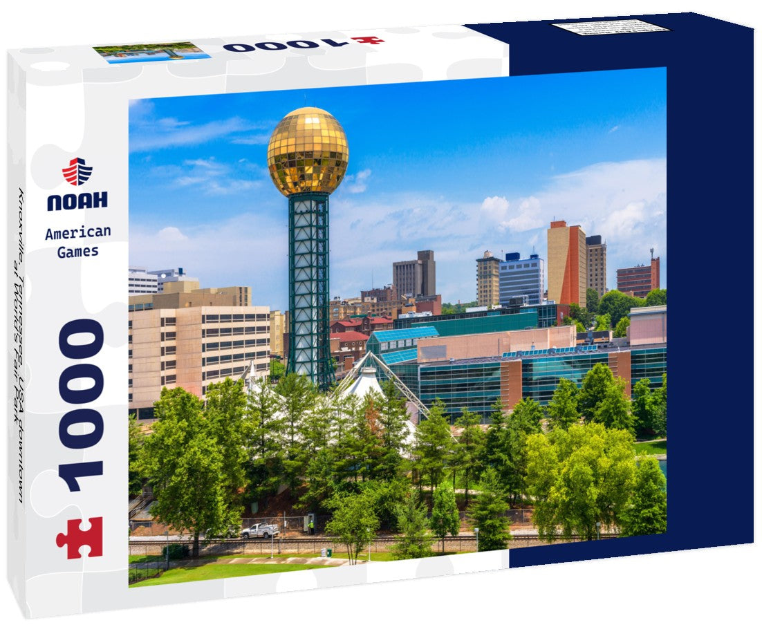 Noah Jigsaw Puzzle Knoxville, Tennessee, USA downtown at World's Fair Park 1000 pieces