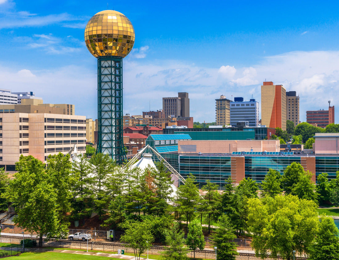 Noah Jigsaw Puzzle Knoxville, Tennessee, USA downtown at World's Fair Park 1000 pieces
