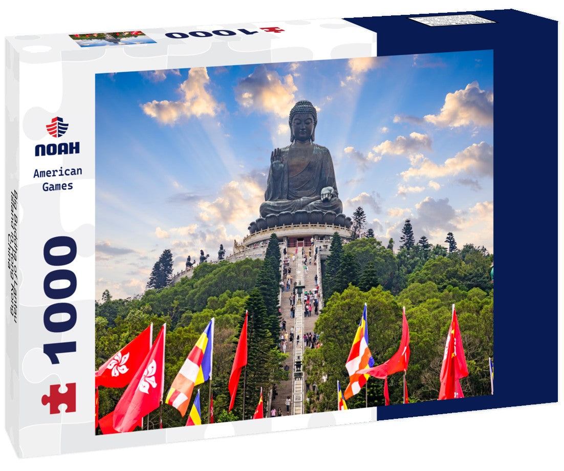 Noah Jigsaw Puzzle Big Buddha of Lantau Island in Hong Kong, China 1000 pieces