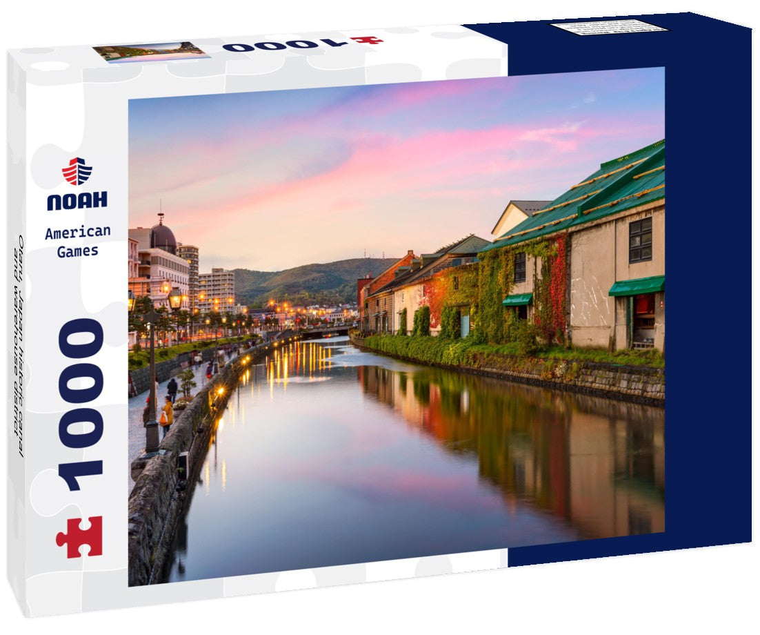Noah Jigsaw Puzzle Otaru, Japan historic canal and warehouse district 1000 pieces