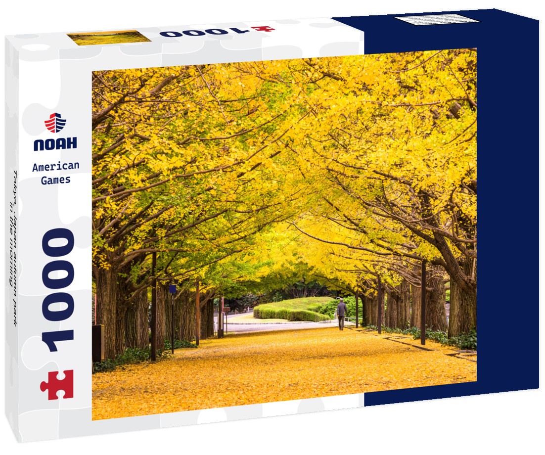 Noah Jigsaw Puzzle Tokyo, Japan autumn park in the morning 1000 pieces