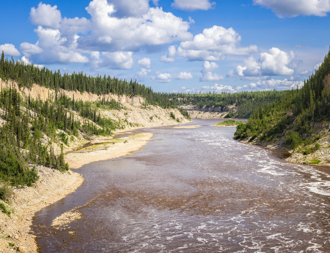 Noah Jigsaw Puzzle Hay River below Louise Falls, Northwest Territories, Canada 1000 pieces