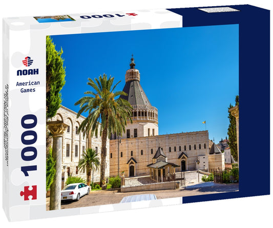 Noah Jigsaw Puzzle Basilica of the Annunciation, a Roman Catholic church in Nazareth, Israel 1000 pieces