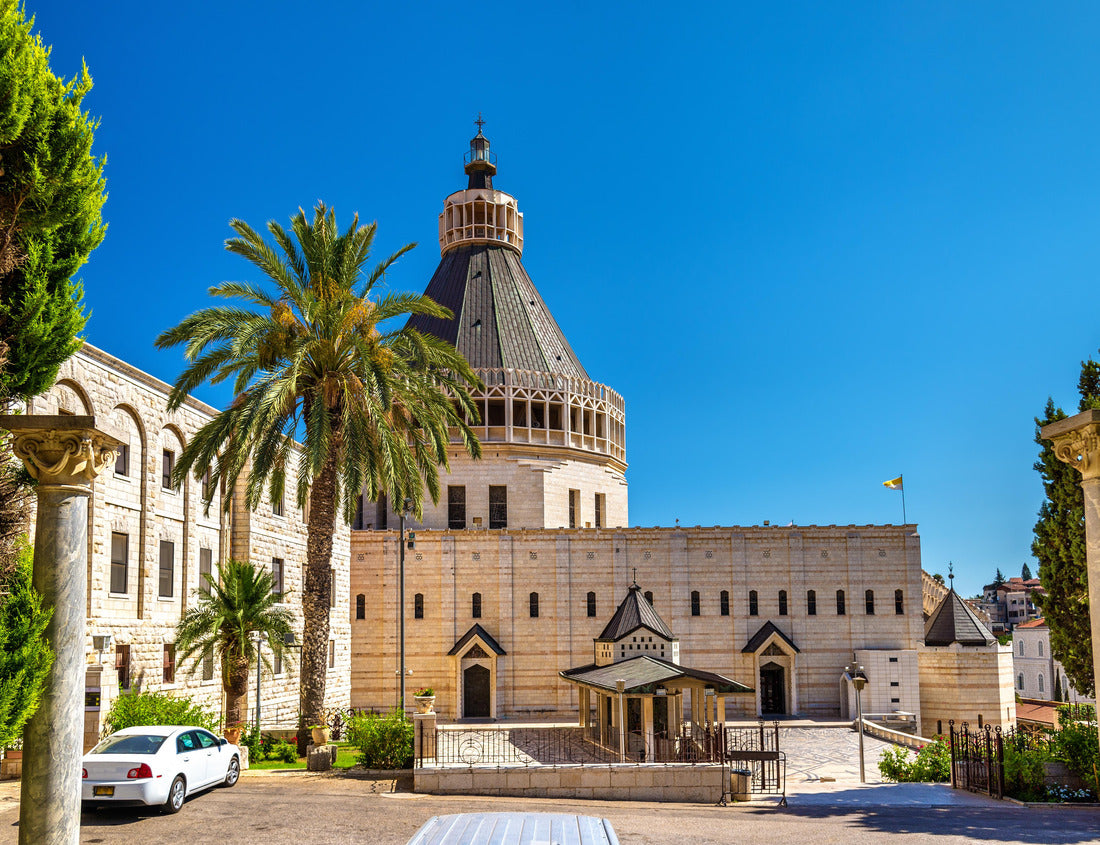 Noah Jigsaw Puzzle Basilica of the Annunciation, a Roman Catholic church in Nazareth, Israel 1000 pieces