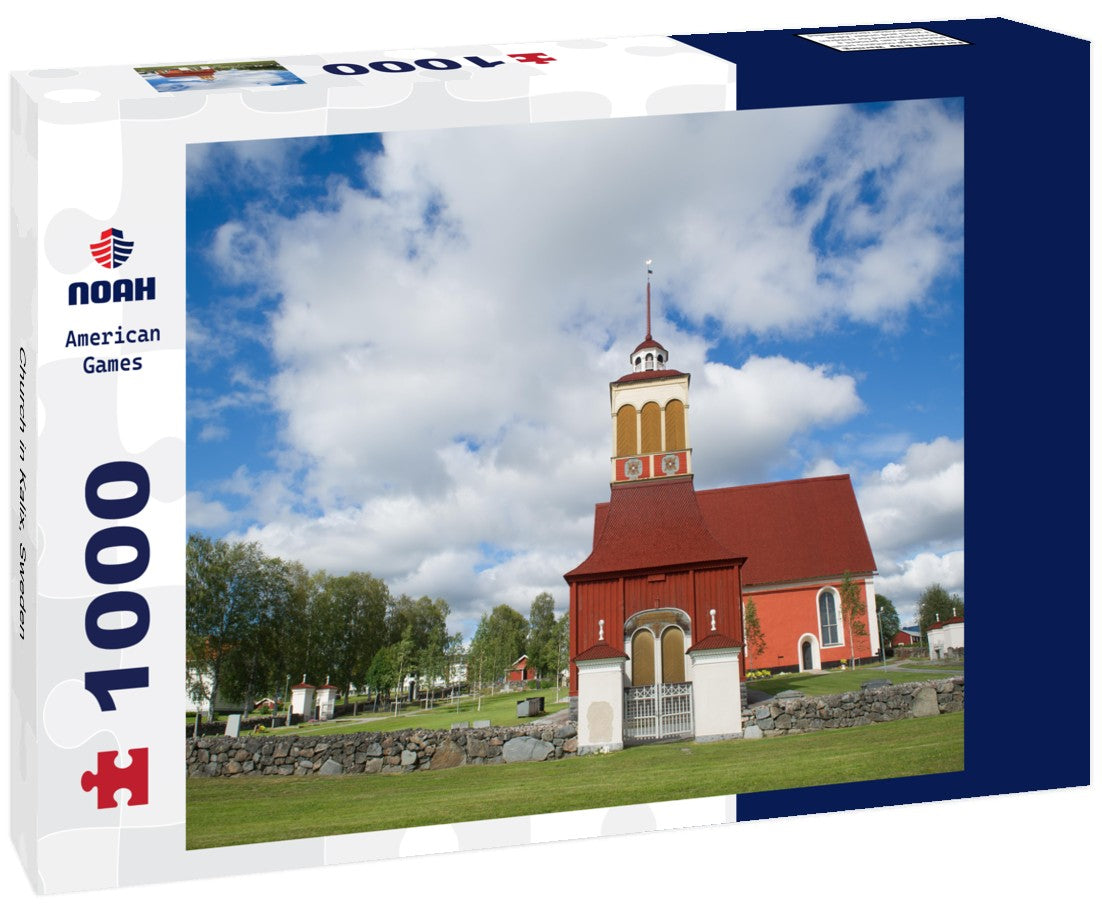 Noah Jigsaw Puzzle Church in Kalix, Sweden 1000 pieces