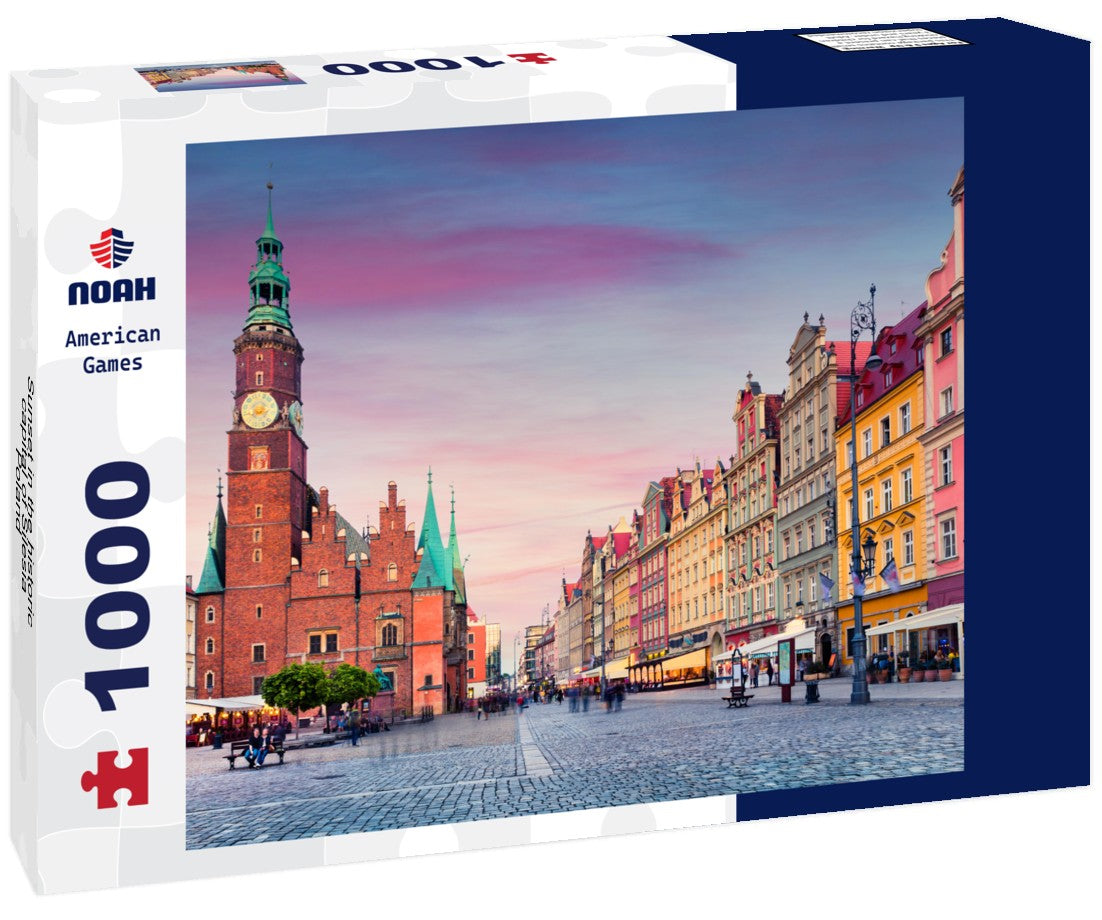 Noah Jigsaw Puzzle Sunset in the historic capital of Silesia, Poland 1000 pieces