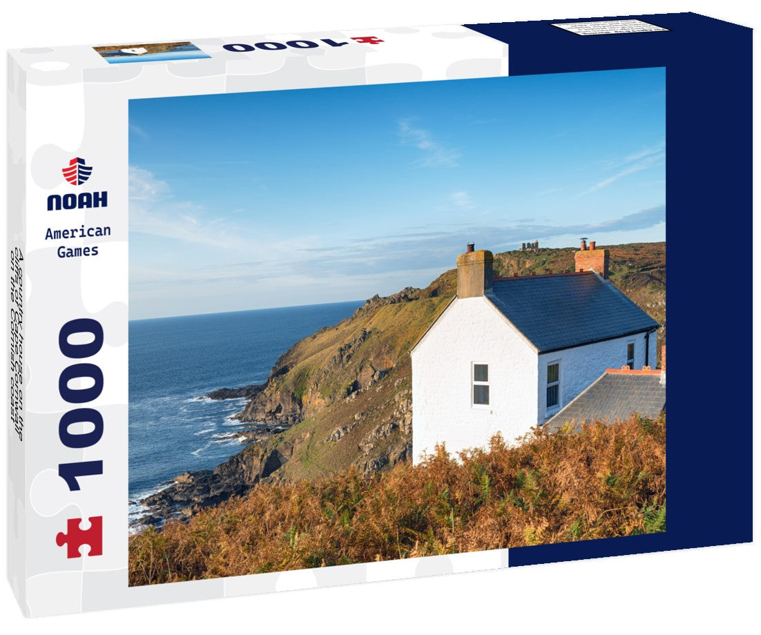 Noah Jigsaw Puzzle A country house on the cliffs of Cape Cornwall on the Cornish coast 1000 pieces