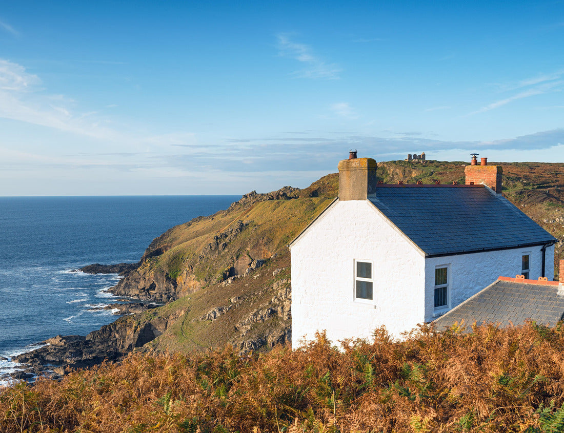 Noah Jigsaw Puzzle A country house on the cliffs of Cape Cornwall on the Cornish coast 1000 pieces
