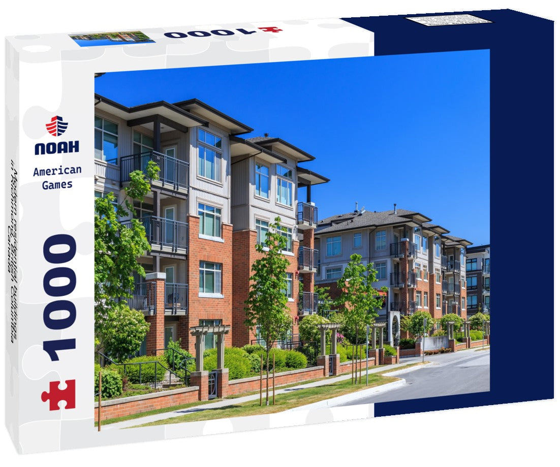 Noah Jigsaw Puzzle Modern residential buildings in Richmond, British Columbia, Canada 1000 pieces