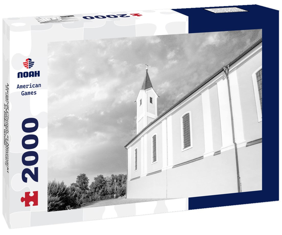 Noah Jigsaw Puzzle Mariahilf Church in Neumarkt in der Oberpfalz, Germany in black white 2000 pieces