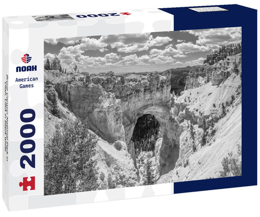 Noah Jigsaw Puzzle Bryce Canyon National Park in Utah, USA in black white 2000 pieces