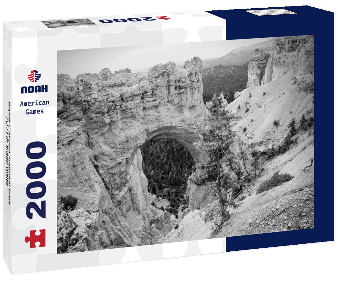 Noah Jigsaw Puzzle Bryce Canyon National Park (UT) in black white 2000 pieces