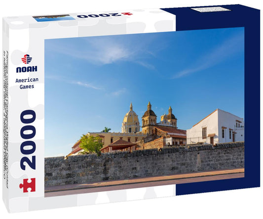 Noah Jigsaw Puzzle Famous colonial Cartagena Walled City (Cuidad Amurrallada) and its colorful buildings in historic city center, a designated UNESCO World Heritage Site 2000 pieces