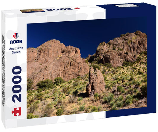 Noah Jigsaw Puzzle hiking the scenic soledad canyon trail on a sunny winter day in the organ peaks-desert peaks national monument near las cruces in southern new mexico 2000 pieces