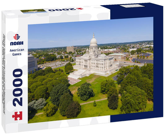 Noah Jigsaw Puzzle Rhode Island State House with Neoclassical style in downtown Providence, Rhode Island RI, USA. This building is the capitol of state of Rhode Island 2000 pieces
