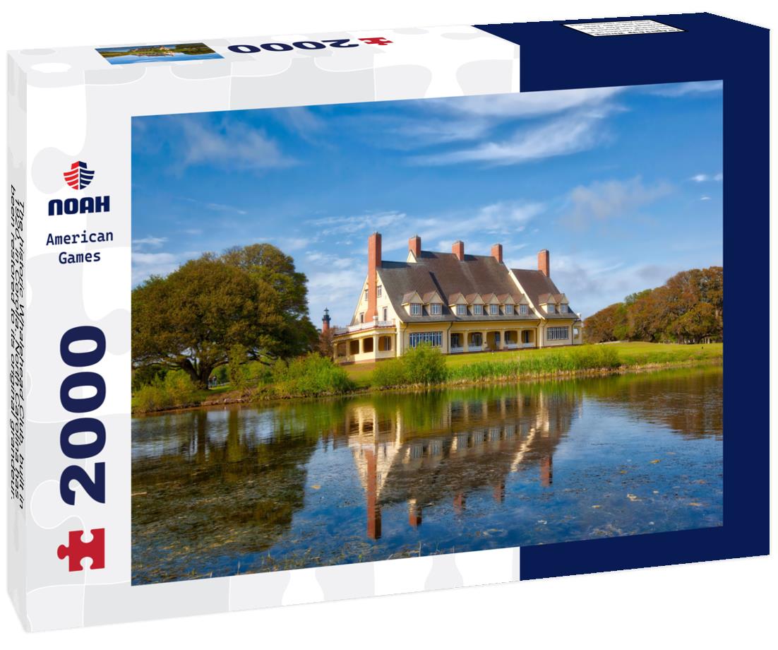 Noah Jigsaw Puzzle The historic Whalehead Club, built in 1920, in Corolla, North Carolina has been restored to its original grandeur. The former home is now a museum 2000 pieces