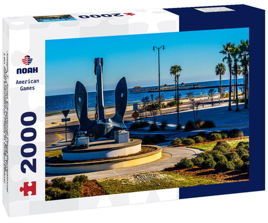 Noah Jigsaw Puzzle Joseph T. Jones Educational Plaza/Recreational Area includes Pedestrian Bike Trail, Leo Seal Educational Plaza in Gulfport/Biloxi Mississippi area 2000 pieces