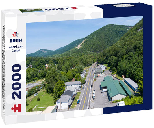 Noah Jigsaw Puzzle Aerial view of La Vale (Narrows Park), Allegany County, Maryland. La Vale is located in the Ridge and Valley region of the Appalachian Mountains 2000 pieces