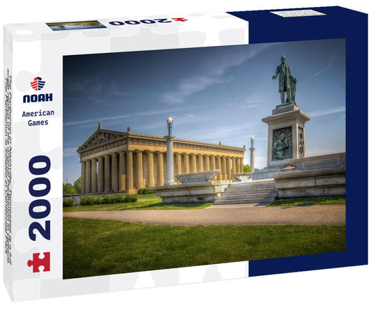 Noah Jigsaw Puzzle The Parthenon in Nashville, Tennessee is a full scale replica of the original Parthenon in Greece. The Parthenon is located in Centennial Park 2000 pieces