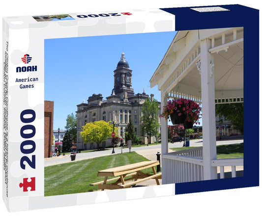 Noah Jigsaw Puzzle The Clinton County Courthouse is a historic courthouse located at 50 North Jackson Street in Frankfort, Clinton County, Indiana, United States 2000 pieces
