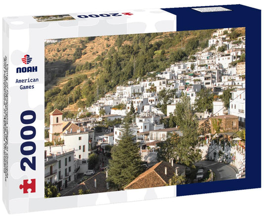 Noah Jigsaw Puzzle Views of Pampaneira village in Granada, Spain. Beautiful landscape of the mountains and Pampaneira, in Alpujarra Granadina during a sunny day 2000 pieces
