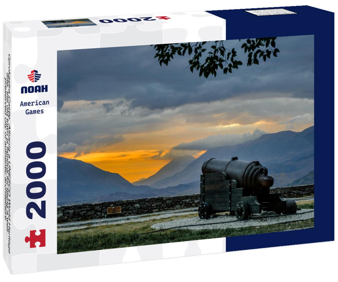 Noah Jigsaw Puzzle Gjirokastra Castle. Albania a UNESCO World Heritage Site, the old town is famous for being a well-preserved city of authentic architecture 2000 pieces