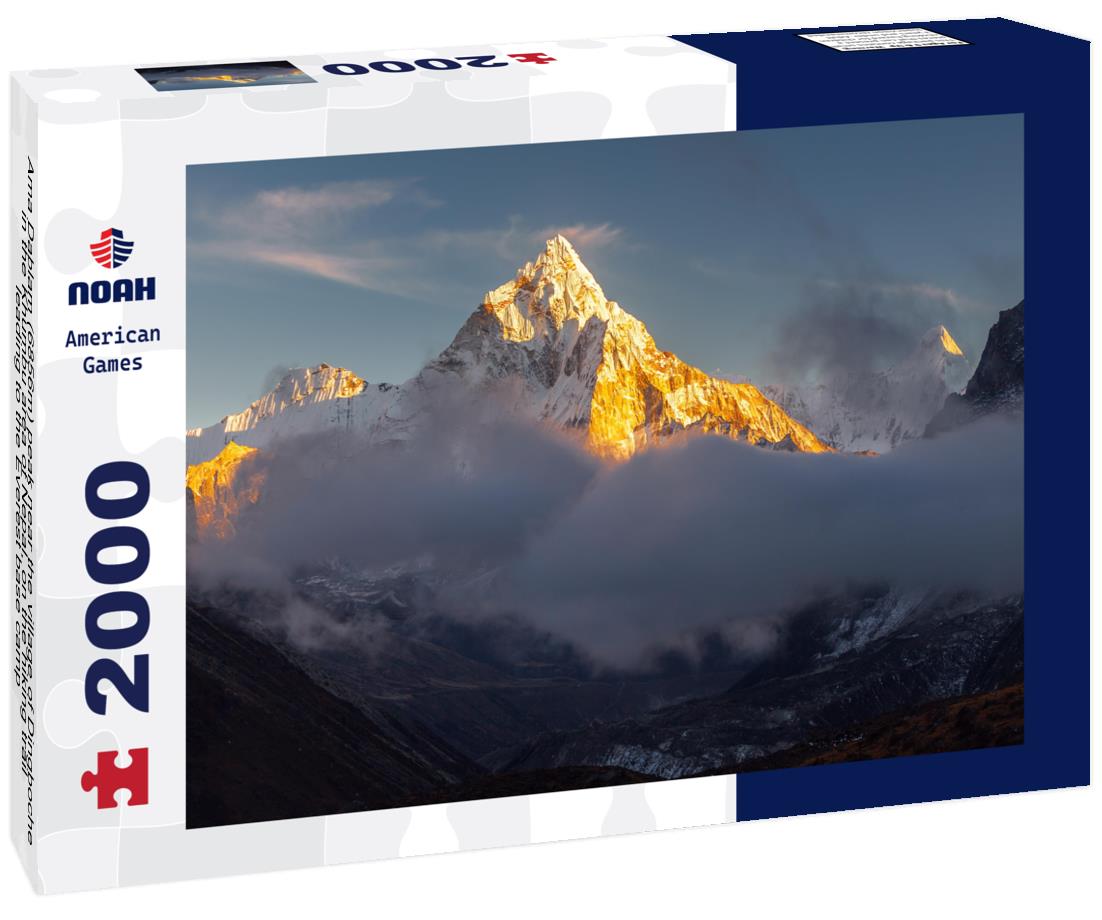 Noah Jigsaw Puzzle Ama Dablam (6856m) peak near the village of Dingboche in the Khumbu area of Nepal, on the hiking trail leading to the Everest base camp 2000 pieces
