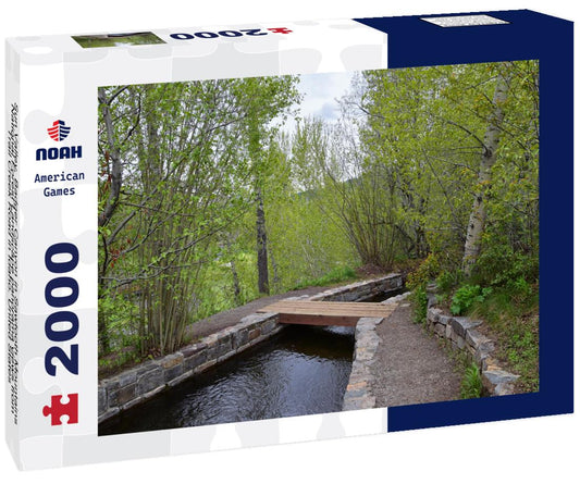 Noah Jigsaw Puzzle Sun Valley, Badger Canyon in Sawtooth Mountains National Forest Landscape panorama views from Trail Creek Road in Idaho. United States 2000 pieces