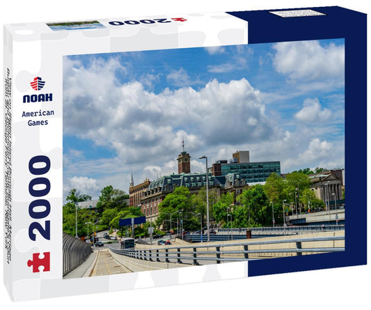 Noah Jigsaw Puzzle View on Staten Island Borough Hall, Marriage Bureau and Richmond County Surrogate's Court from St. George Ferry Terminal, New York 2000 pieces