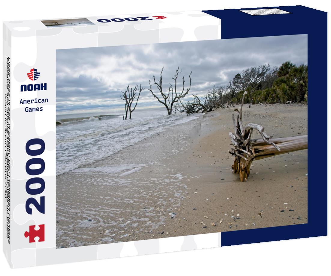 Noah Jigsaw Puzzle Dead trees in sea in Botany Bay Plantation Heritage Preserve and Wildlife Management Area on Edisto Island in South Carolina USA 2000 pieces