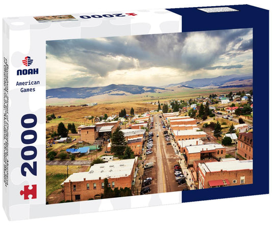 Noah Jigsaw Puzzle Broadway Street of Philipsburg, Montana, Philipsburg is a town in and the county seat of Granite County, Montana, United States 2000 pieces