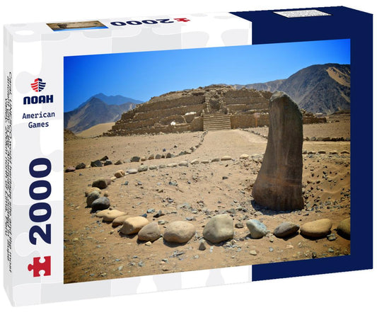 Noah Jigsaw Puzzle Caral, UNESCO world heritage site and the most ancient city in the Americas. Located in Supe valley, 200km north of Lima, Peru 2000 pieces