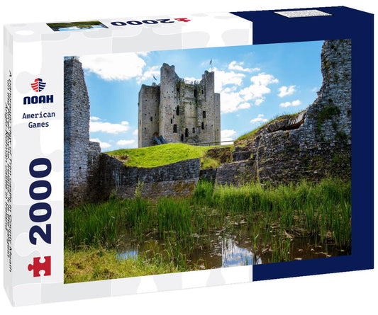 Noah Jigsaw Puzzle A panoramic view of Trim castle in County Meath on the River Boyne, Ireland. It is the largest Anglo-Norman castle in Ireland 2000 pieces
