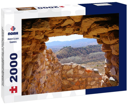 Noah Jigsaw Puzzle View of the Tuzigoot National Monument, a pueblo ruin on the National Register of Historic Places in Yavapai County, Arizona 2000 pieces