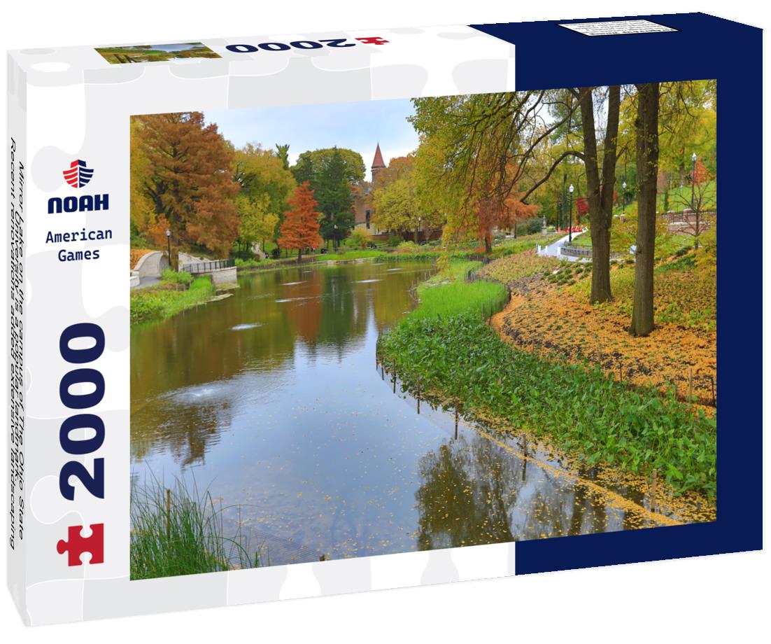 Noah Jigsaw Puzzle Mirror Lake on the campus of The Ohio State University is a popular landmark. Recent renovations added extensive landscaping 2000 pieces