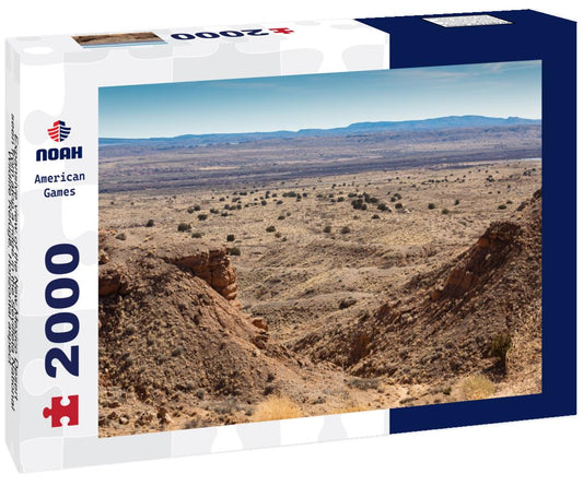 Noah Jigsaw Puzzle Expansive view of the New Mexico Desert, seen from atop a ridge in the Sevilleta National Wildlife Refuge, Horizontal aspect 2000 pieces