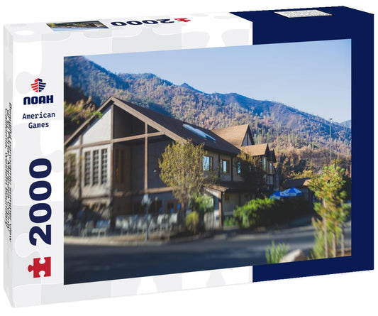 Noah Jigsaw Puzzle Beautiful panoramic summer view of El Portal, Mariposa County, California, western boundary of Yosemite National Park 2000 pieces