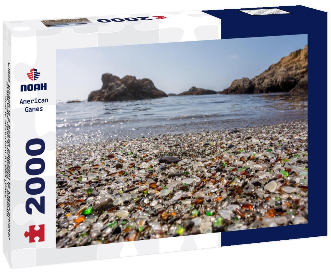 Noah Jigsaw Puzzle Glass Beach is a beach adjacent to MacKerricher State Park near Fort Bragg, California, that is abundant in sea glass 2000 pieces